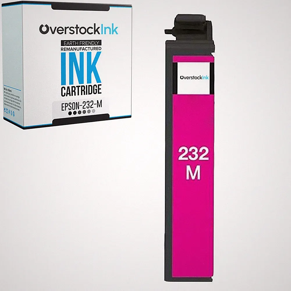 1PK Compatible OSI T232 Magenta Ink Cartridge for Epson WorkForce WF2930 WF2950