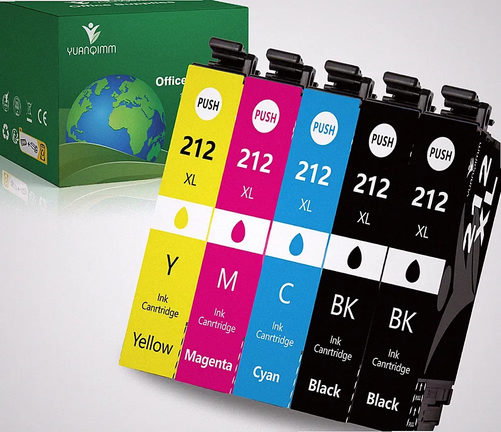 212XL Ink Cartridges Compatible for Epson Workforce XP-4100 4105 WF-2830