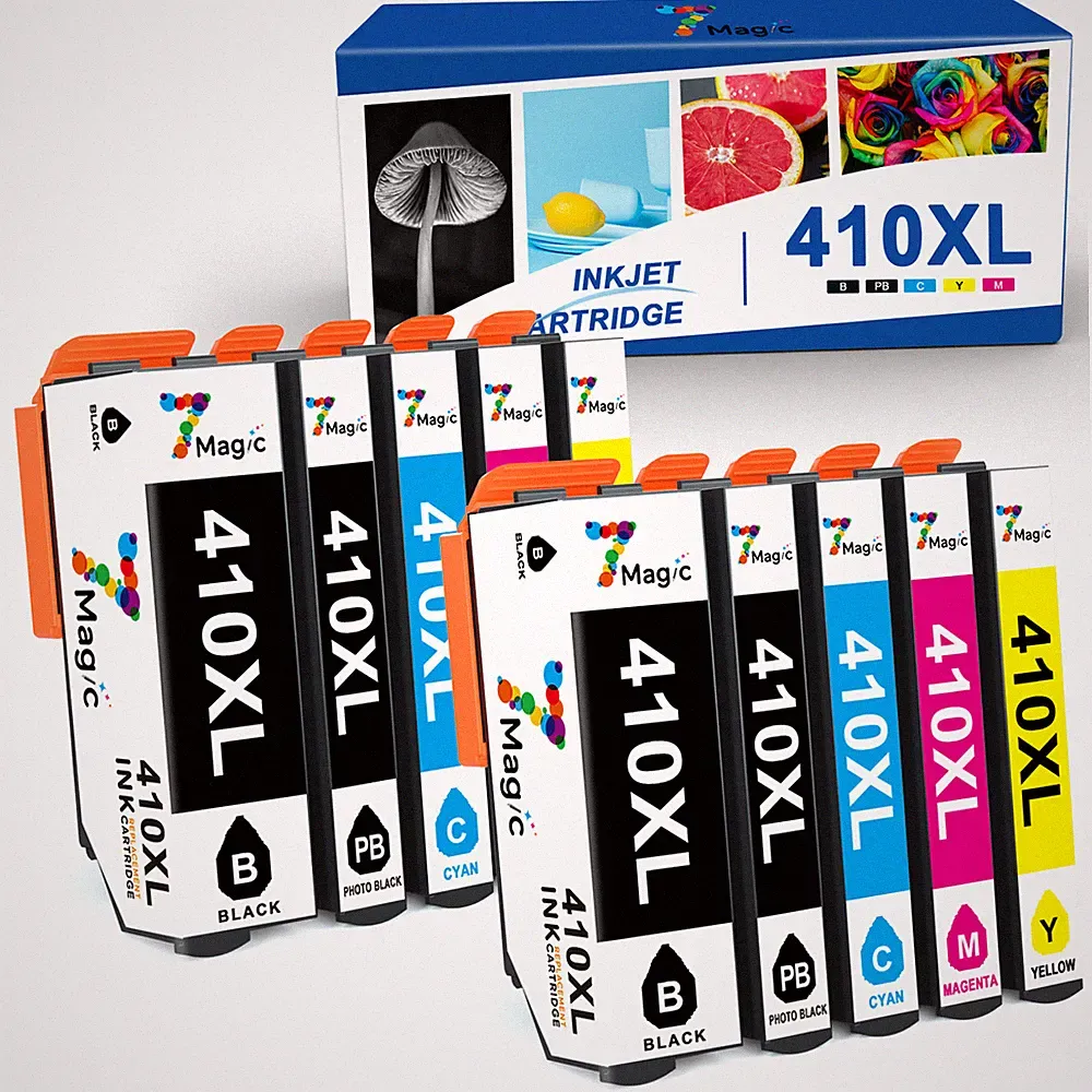 410XL Printer Ink Cartridges for Epson Expression XP-640 XP-7100 XP-635 lot