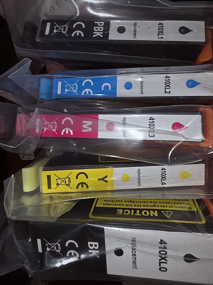 5pk 410XL T410XL Ink Cartridge For Epson XP-830 XP-640 XP-635 XP-7100 Printer