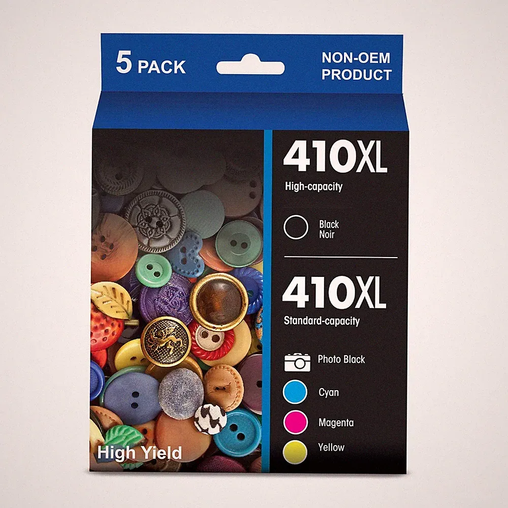 5PK 410XL T410XL Ink For Epson Expression Home XP-830 XP-630 XP-7100 XP530 XP635