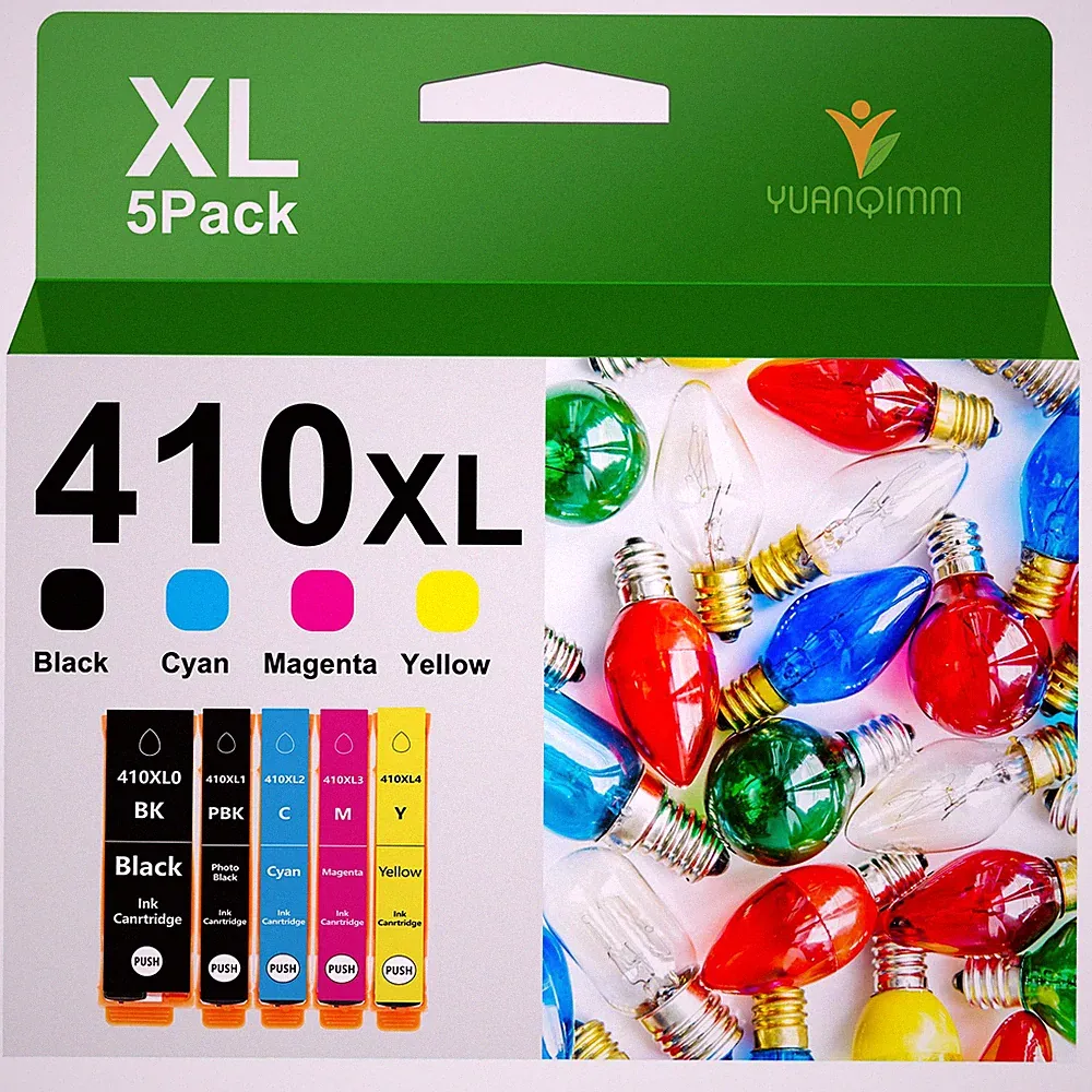 5PK 410xl T410xl Ink for Epson Expression XP-530 XP-630 XP-640 XP7100 printer