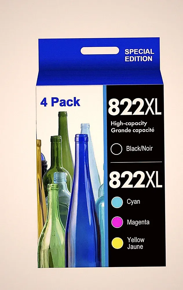 822xl 4pk Ink cartridges Combo Pack for Epson 822xl Not OEM See Pictures