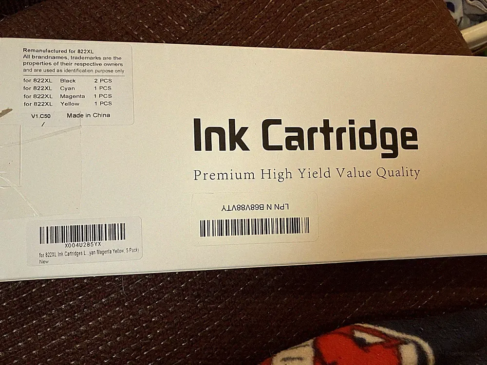 822XL Ink Cartridges 5PK Multicolor Replacement For Epson Printer *READ*