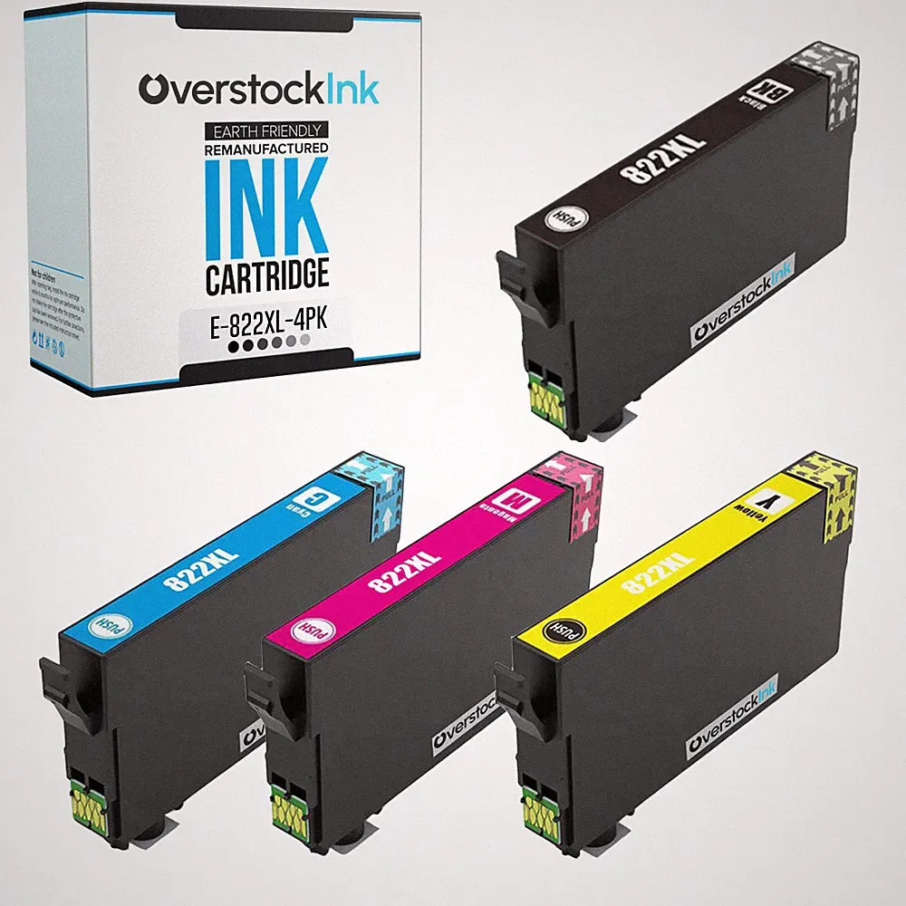 822XL T822XL Black Color Ink Cartridges Lot For Epson WorkForce