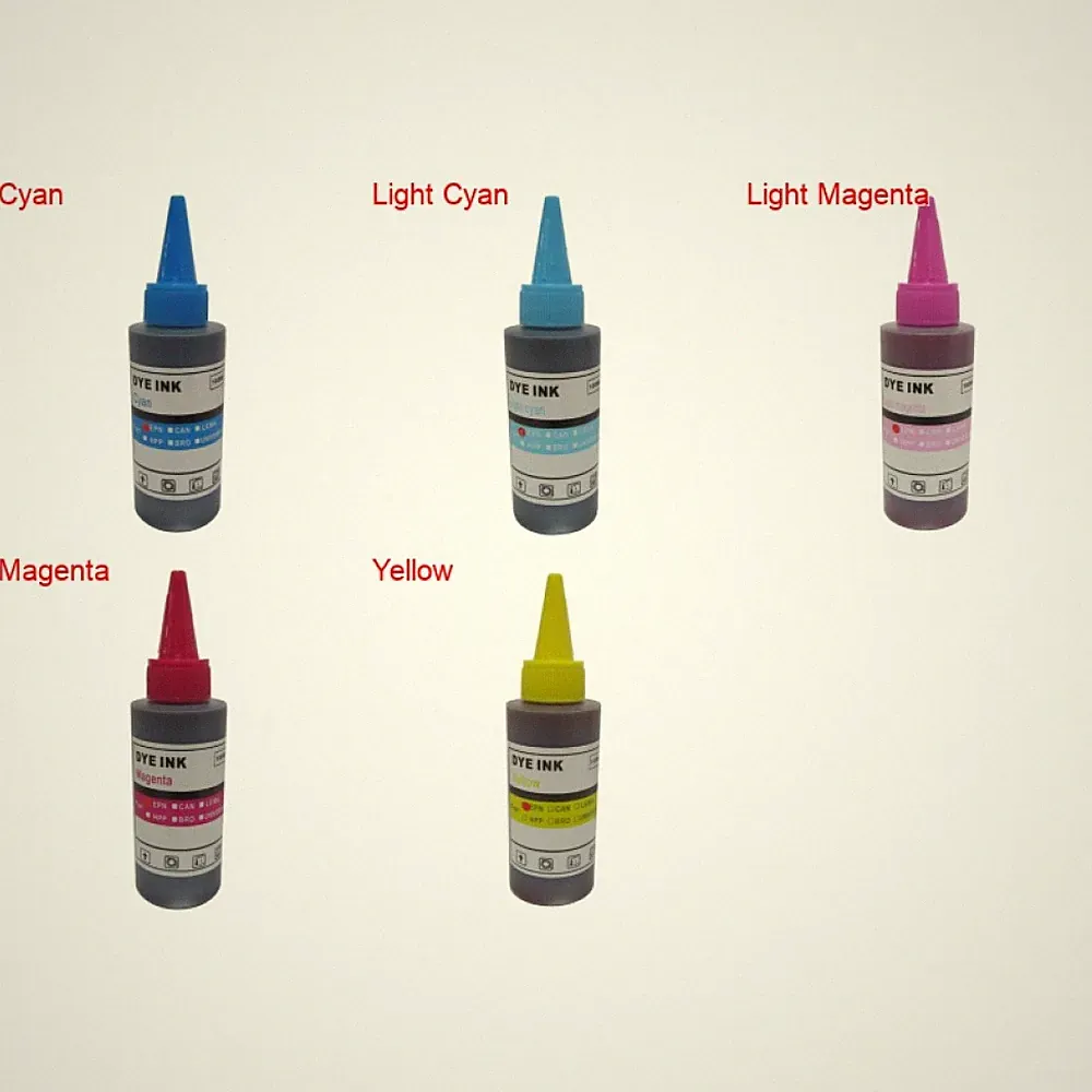 Bulk Dye Refill Ink CISS 100ml compatible with EPSON Wholesale