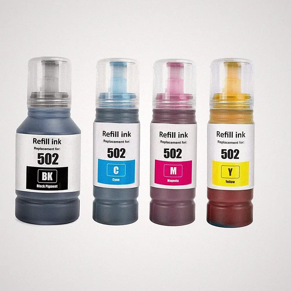 Compatible With Epson 502 Ink EcoTank ET-2850 ET-3830 ET-3850 ET-2760 ET3760