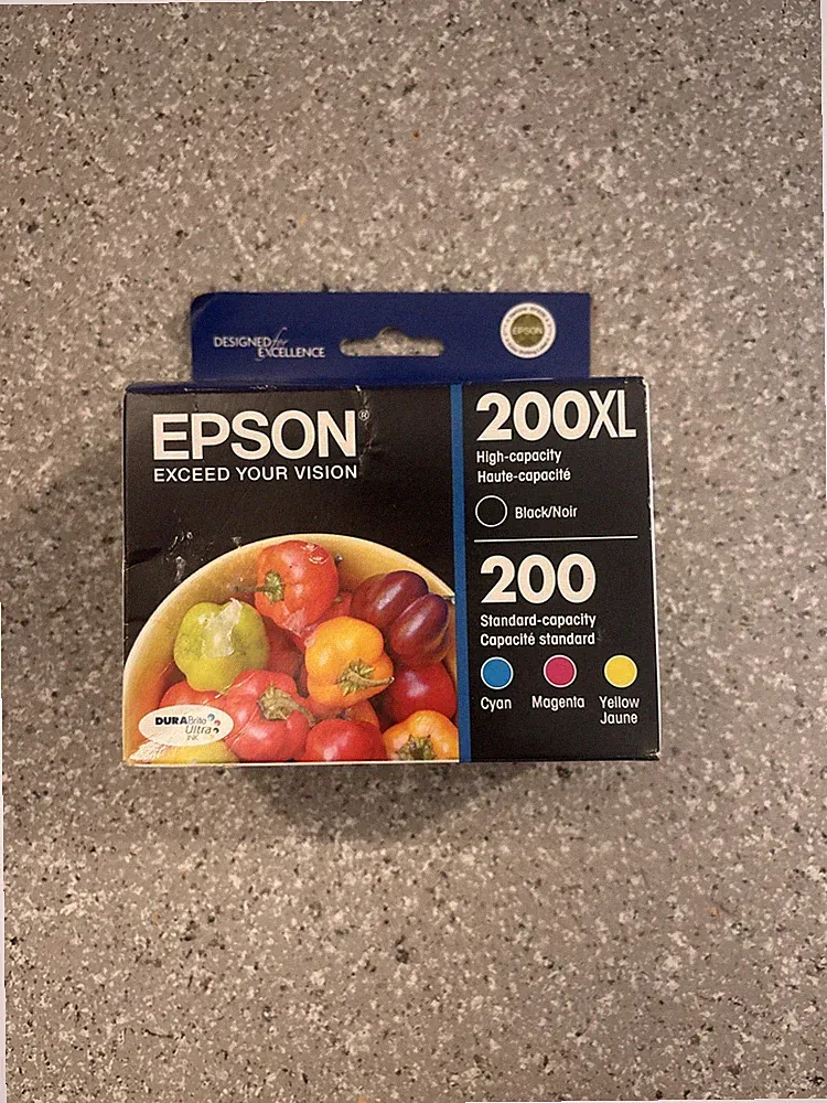 Epson 200XL Printer Ink Cartridge Black, Cyan, Magenta, Yellow