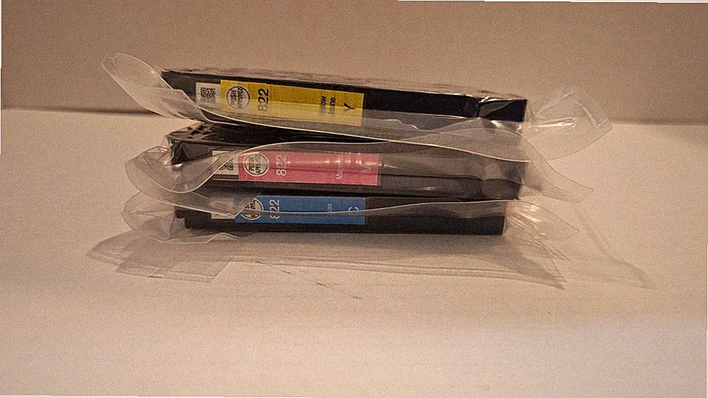 Epson 822 3 pack color ink cartridges