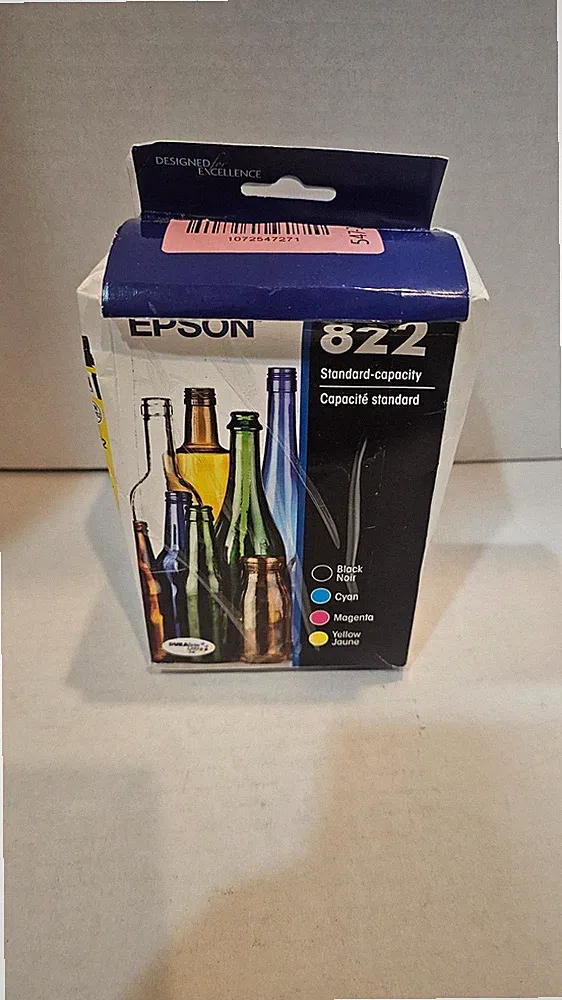 Epson 822 4 pack ink cartridges EXP 10/2028 *DESCRIPTION*