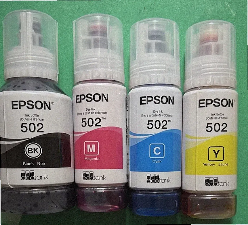 Genuine Epson 502 Ink Combo Pack for ECO-TANK ET-2850 3850 4850 Printers-OEM-4PK